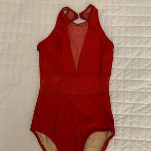 Ilogear red dance Leotard